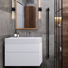 Полотенцесушитель электрический Indigo Style Pro 1200х30 мм 55 Вт с терморегулятором черный муар - фото 4