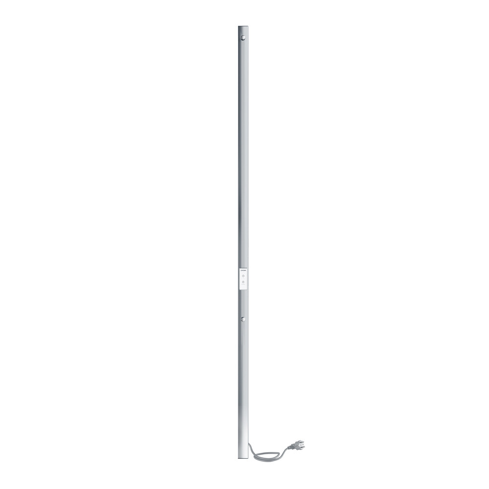 

Полотенцесушитель электрический Indigo Style Pro 1200х30 мм 55 Вт с терморегулятором серебристый, Серебро