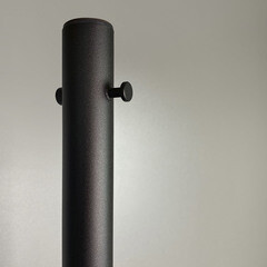 Полотенцесушитель электрический Indigo Style 1200х32 мм 55 Вт с терморегулятором черный муар - фото 6