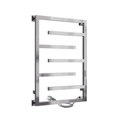 Изображение товара Полотенцесушитель электрический Indigo Delos 800х530 мм 120 Вт с терморегулятором хром