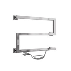 Изображение товара Полотенцесушитель электрический Indigo Sparta 430х500 мм 61 Вт с терморегулятором хром