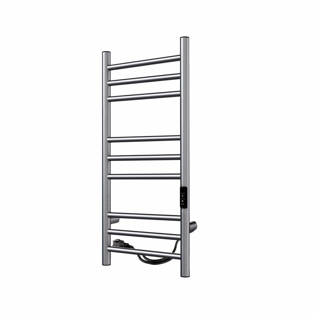 

Полотенцесушитель электрический Indigo Line Trinity 700х332 мм 100 Вт с терморегулятором графит металлик