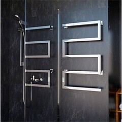 Полотенцесушитель электрический Indigo Sparta 830х500 мм 120 Вт с терморегулятором хром - фото 9