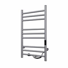 Полотенцесушитель электрический Indigo Line Trinity 800х432 мм 115 Вт с терморегулятором графит металлик - фото 1