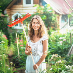 Грабли прямые Amigo (77014) пластиковые для грунта 13 зубьев 1500 мм - фото 2