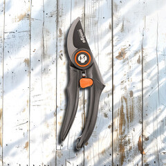 Секатор плоскостной Amigo с лезвиями из стали SK5 и пластиковыми рукоятками (76201) - фото 2