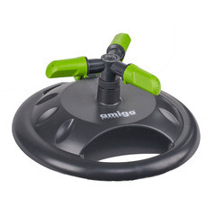 Изображение товара Дождеватель Amigo пластиковый вращающийся 1 режим (79013)