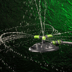 Дождеватель Amigo пластиковый вращающийся 1 режим (79013) - фото 3