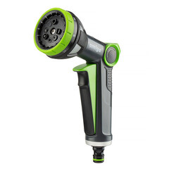 Изображение товара Пистолет 1/2-3/4 для полива Amigo с кнопкой-стопор 8 режимов (79840)