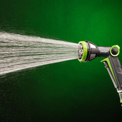 Пистолет 1/2-3/4 для полива Amigo с кнопкой-стопор 8 режимов (79840) - фото 4