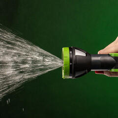 Пистолет 1/2-3/4 для полива Amigo с кнопкой-стопор 8 режимов (79840) - фото 2