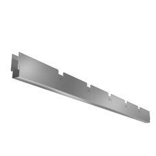 Элемент для потолка грильято GL15 100х100х38х15 мм «мама» 0,6 м серый RAL 7004 Grand Line