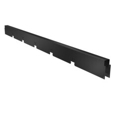 Элемент для потолка грильято GL15 100х100х38х15 мм «мама» 0,6 м черный - фото 1