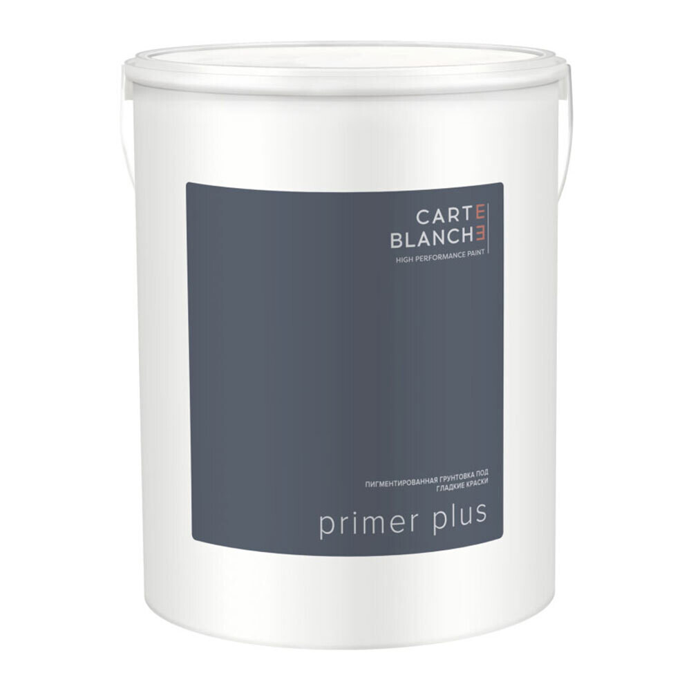 

Грунт Carte Blanche Primer Plus кроющий 4 л, Белый