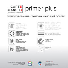 Грунт Carte Blanche Primer Plus кроющий 9 л - фото 2