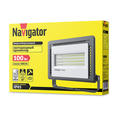 Прожектор светодиодный Navigator ДО-100 4000К 100 Вт IP65 черный - фото 11