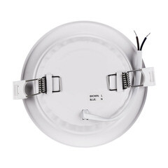 Светильник встраиваемый светодиодный белый 9 Вт 6500К IP40 Wolta DLUS (DLUS-9W-6K) - фото 2