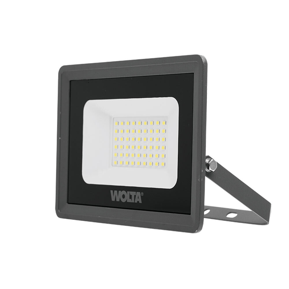 

Прожектор светодиодный Wolta WFL 5700K 50 Вт IP65 серый