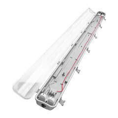 Светильник светодиодный накладной Wolta G13 40 Вт IP65 серый (WT8-01) - фото 4