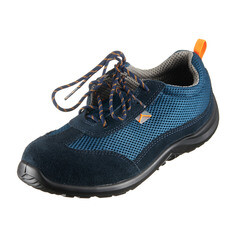 Изображение товара Полуботинки мужские замша/полиэстер с защитным подноском размер 44 черный/серый Delta Plus Como (COMOSPBL44)