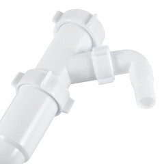 Сифон для раковины и мойки АНИ пласт 1 1/2х40 мм без выпуска с отводом 40 мм с соединением 40 мм (D1020) - фото 4