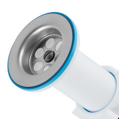 Сифон для раковины и мойки АНИ пласт 1 1/2х40 мм с выпуском d70 мм с соединением 40 мм (A0515) - фото 3