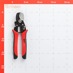 Ножницы кабельные 160 мм КВТ Профи МС-05 для резки и зачистки проводов 0,5-6 кв.мм (69279) - фото 2