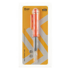 Отвертка индикаторная 210 мм 500 В КВТ ОТ-2 (87284) - фото 3