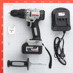 Дрель-шуруповерт ударная аккумуляторная Интерскол ДАУ-13/18В 80 18 В 4 Ач Li-Ion 1 АКБ и ЗУ (786.4.1.70) - фото 2