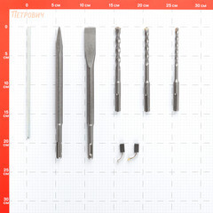 Перфоратор электрический Deko DKH 850 Вт 3 Дж SDS-plus (080-1006) - фото 2