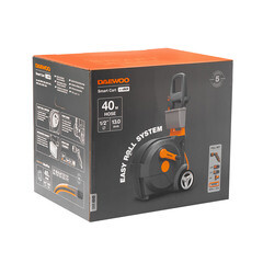 Тележка с поливочным шлангом 40 м Daewoo пластиковая с набором для полива (DWR 4040) - фото 7