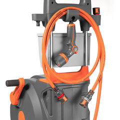 Тележка с поливочным шлангом 40 м Daewoo пластиковая с набором для полива (DWR 4040) - фото 5