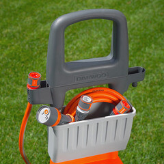 Тележка с поливочным шлангом 40 м Daewoo пластиковая с набором для полива (DWR 4040) - фото 2