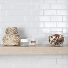 Мозаика Starmosaic Brick White Glossy белая керамическая 295х291х6 мм глянцевая - фото 3