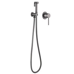 Смеситель с гигиеническим душем встраиваемый Abber Emotion со скрытой частью в комплекте никель (AF8825NG)