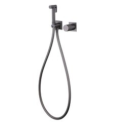 Смеситель с гигиеническим душем встраиваемый Abber Rund со скрытой частью в комплекте никель (AF8725NG)