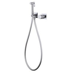 Смеситель с гигиеническим душем встраиваемый Abber Rund со скрытой частью в комплекте хром (AF8725) - фото 1