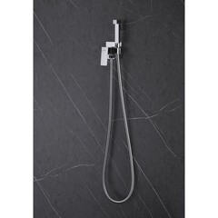 Смеситель с гигиеническим душем встраиваемый Abber Daheim со скрытой частью в комплекте хром (AF8226) - фото 3