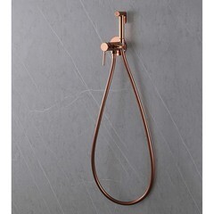 Смеситель с гигиеническим душем встраиваемый Abber Wasser Kreis со скрытой частью в комплекте золото (AF8125RG) - фото 3