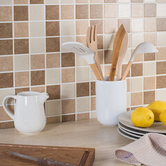 Мозаика Starmosaic Beige Matt бежевая керамическая 306х306х6 мм матовая - фото 8