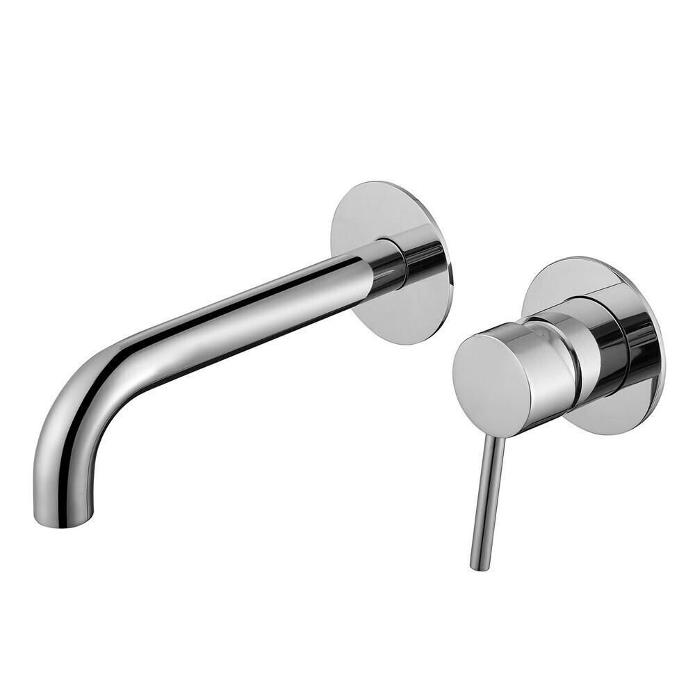 

Смеситель для раковины встраиваемый Abber Wasser Kreis хром однорычажный (AF8112)