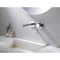 Смеситель для раковины встраиваемый Abber Emotion однорычажный хром (AF8812) - фото 2