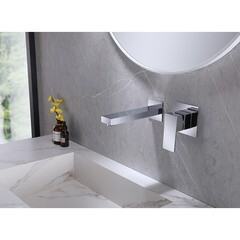 Смеситель для раковины встраиваемый Abber Daheim однорычажный хром (AF8212) - фото 3