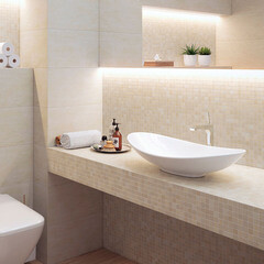 Мозаика Starmosaic Crema Marfil Matt бежевый мрамор из натурального камня 305х305х4 мм матовая - фото 8