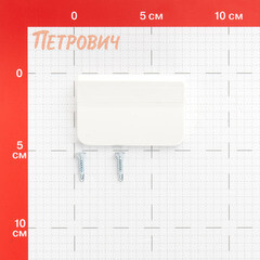 Ручка для балконной двери белая ПВХ Elementis - фото 2