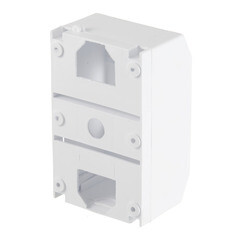 Щит распределительный навесной EKF PROxima КМПН 1/4 пластиковый IP20 130х90х65 мм 4 модуля белая - фото 3