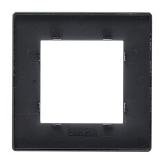 Рамка Simon 24 Harmonie одноместная графит (2400610-038) - фото 3