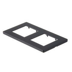 Рамка Simon 24 Harmonie двухместная графит (2400620-038) - фото 4