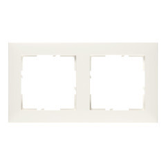 Изображение товара Рамка Legrand Suno двухместная белая (721502)