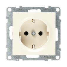 Розетка Legrand Suno встраиваемая слоновая кость (721225)